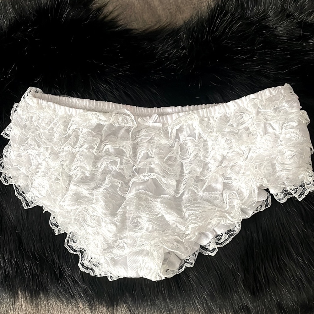 Lacy White Panties